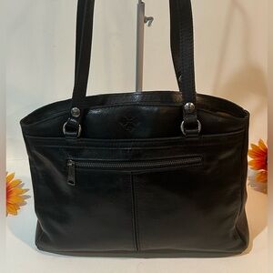 Patricia Nash Black Leather shoulder bag Tote